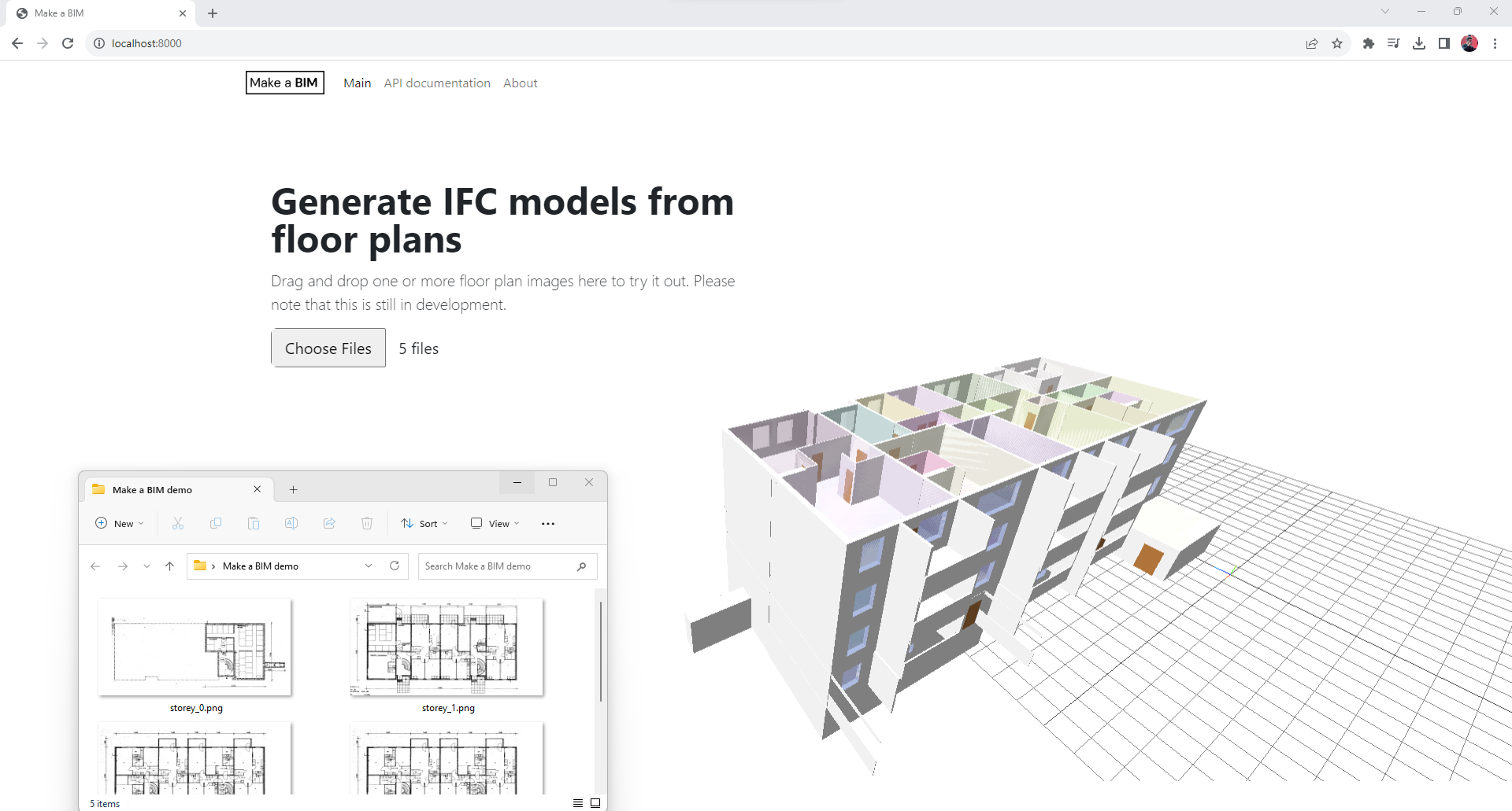 Make a BIM example